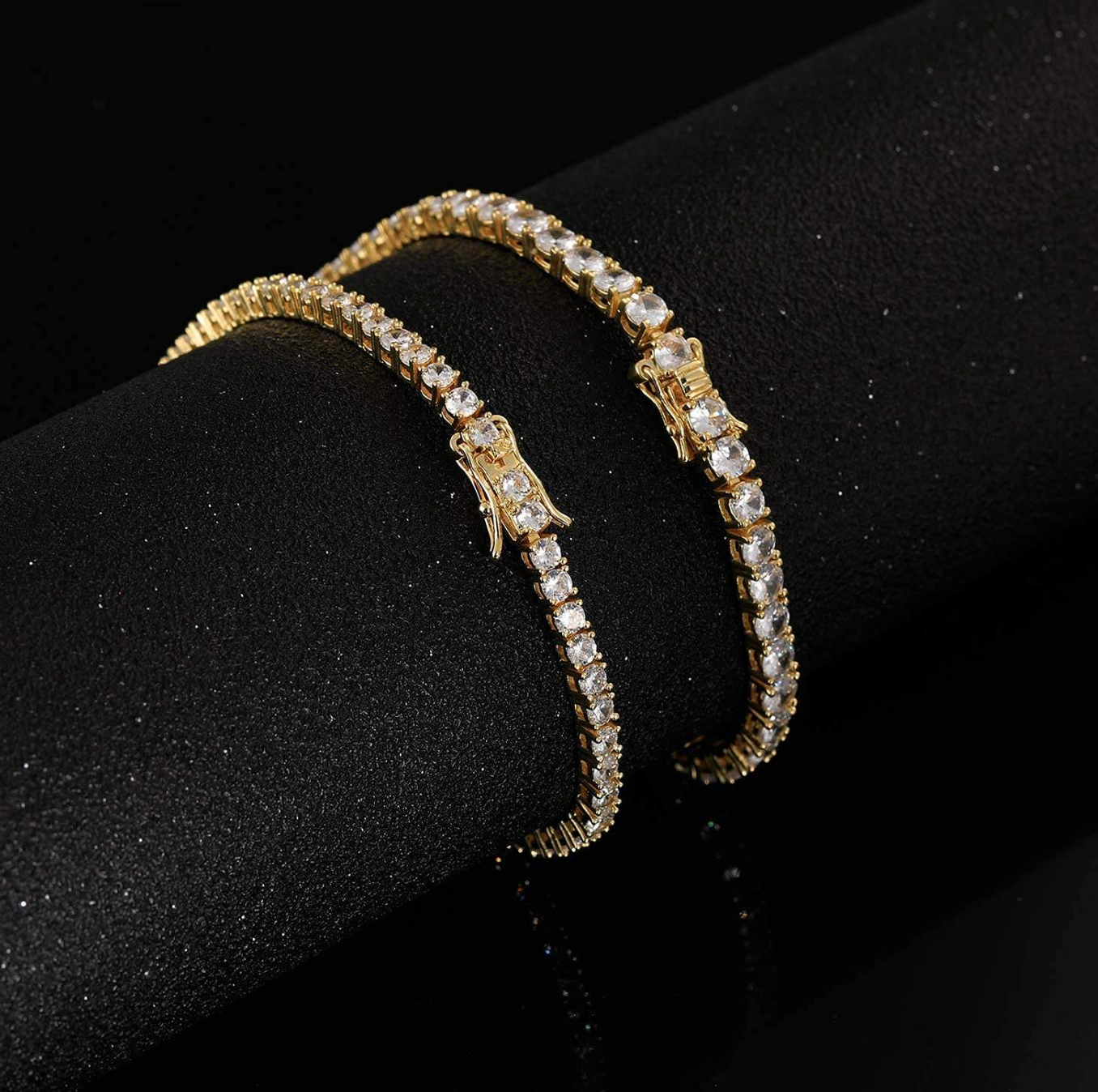 18K Gold-Plated Geometric Statement Necklace