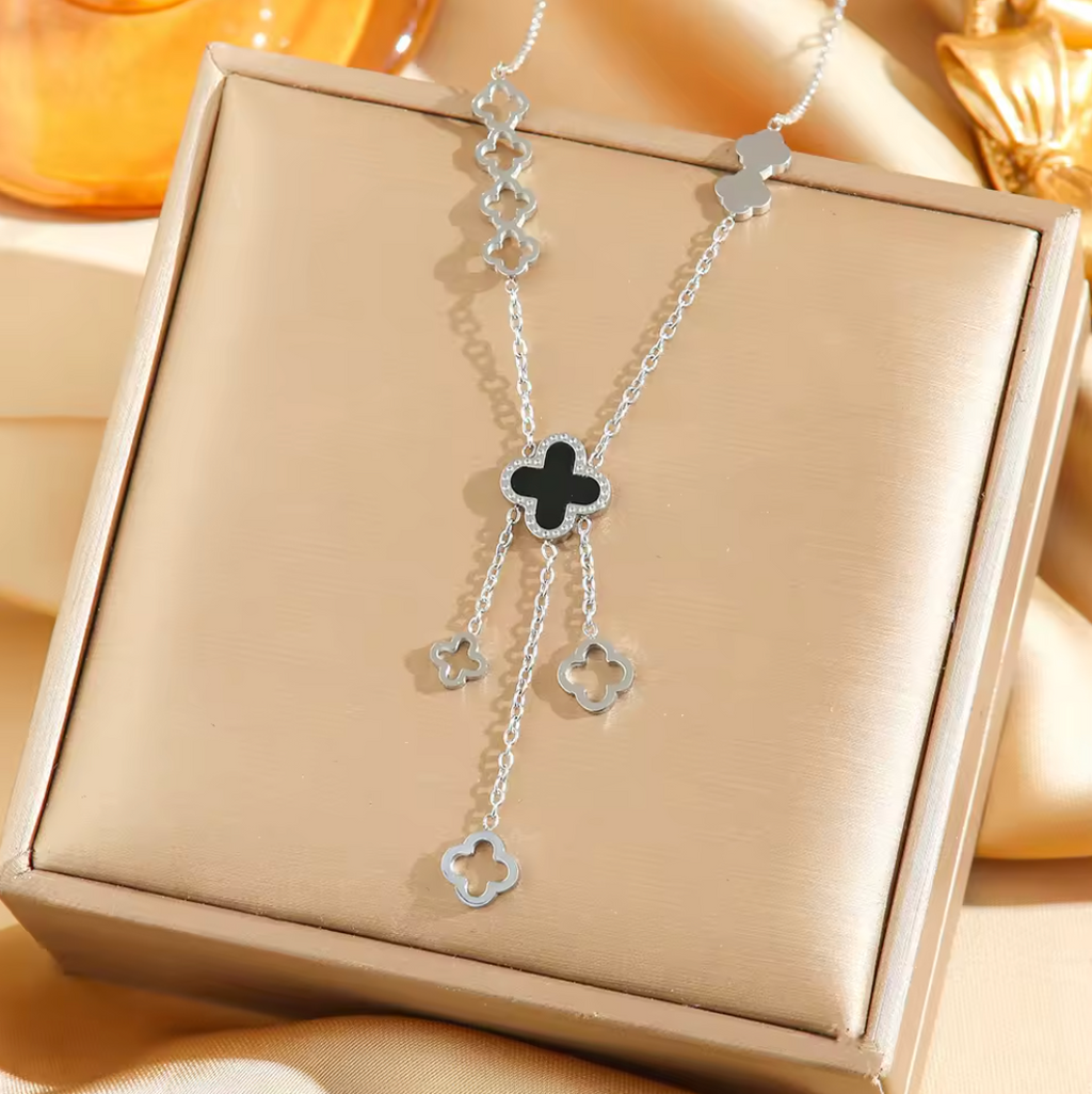 Korean-Style Stainless Steel Women’s Necklace