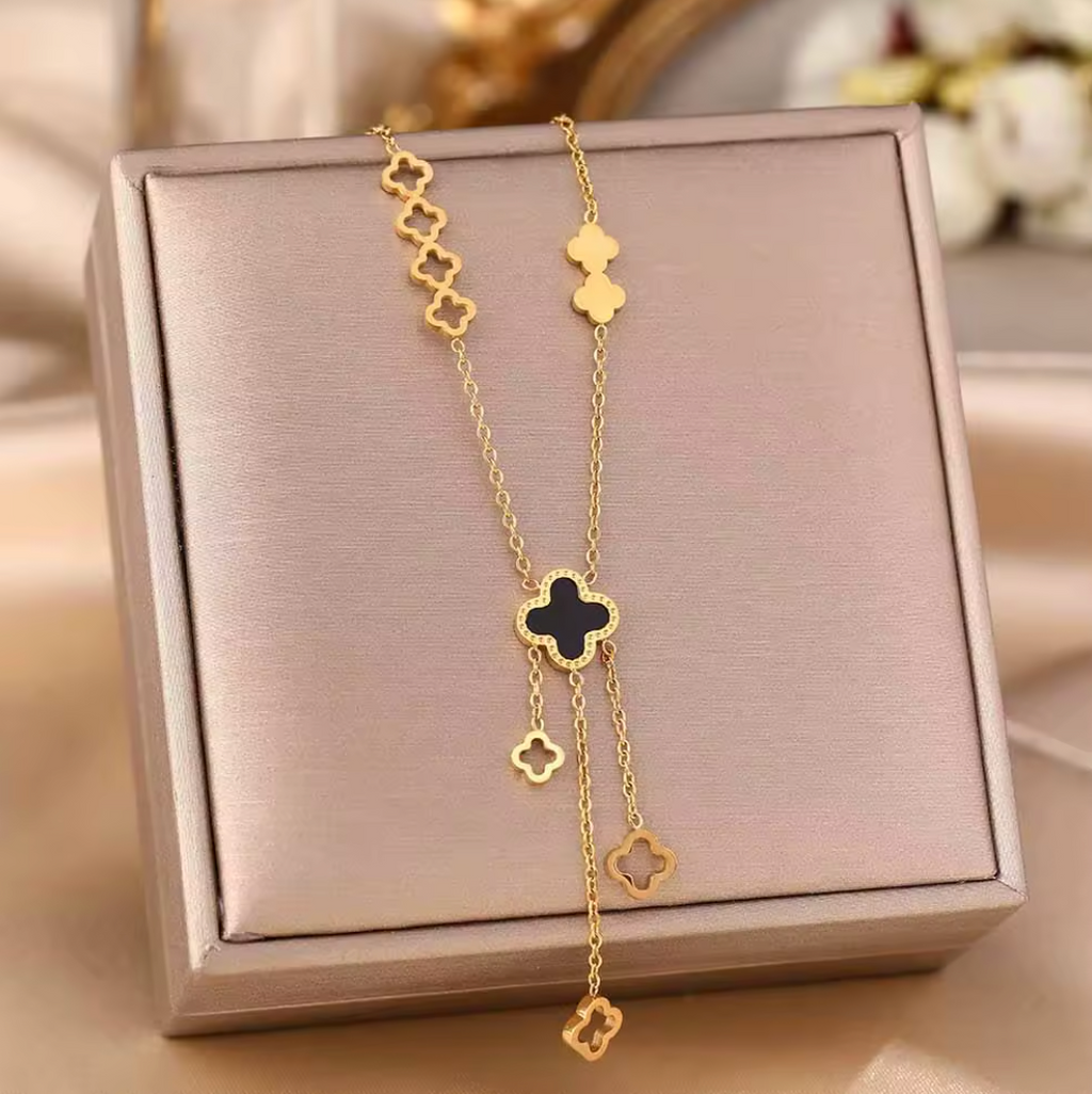 Korean-Style Stainless Steel Women’s Necklace