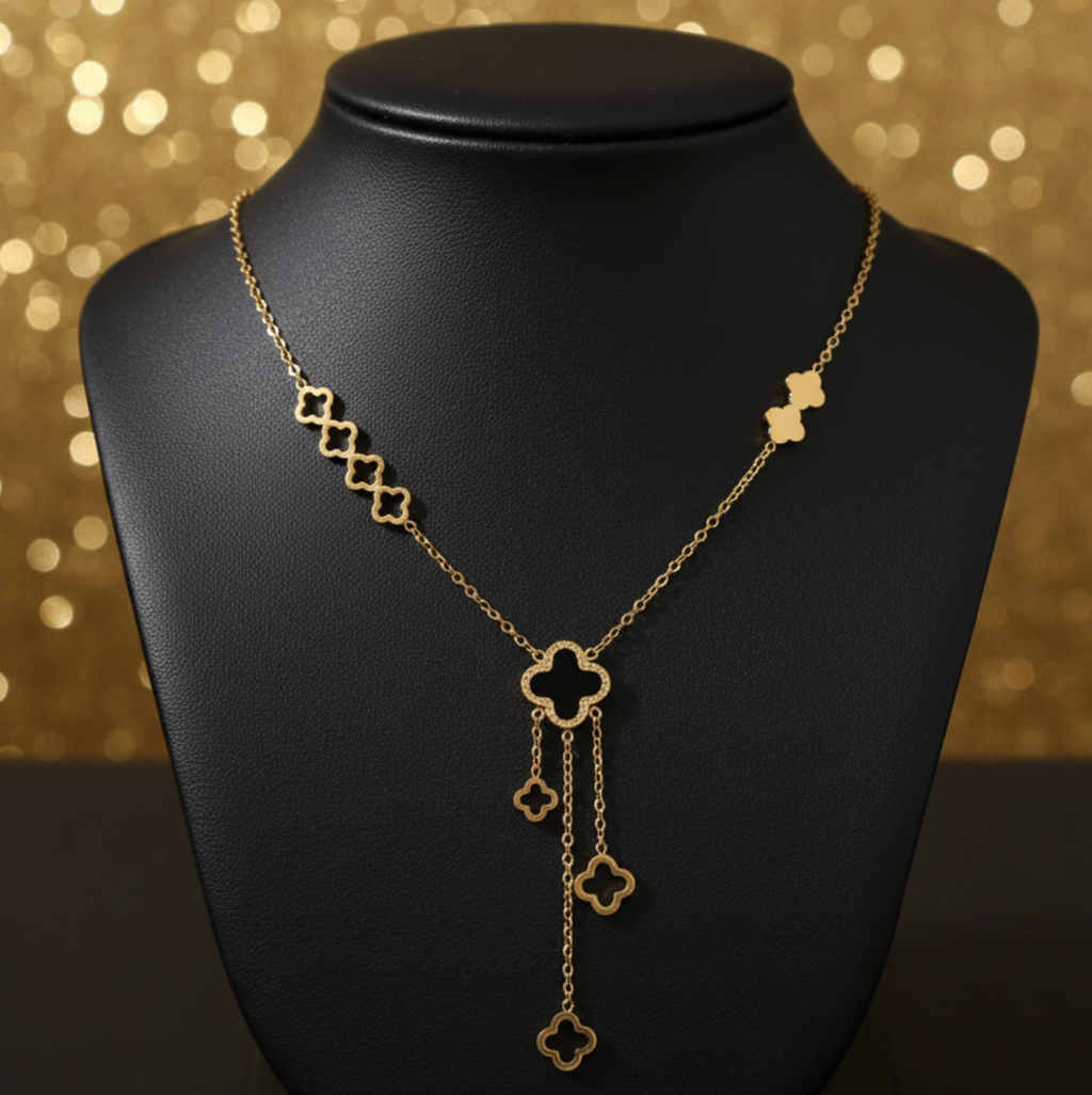 Korean-Style Stainless Steel Women’s Necklace