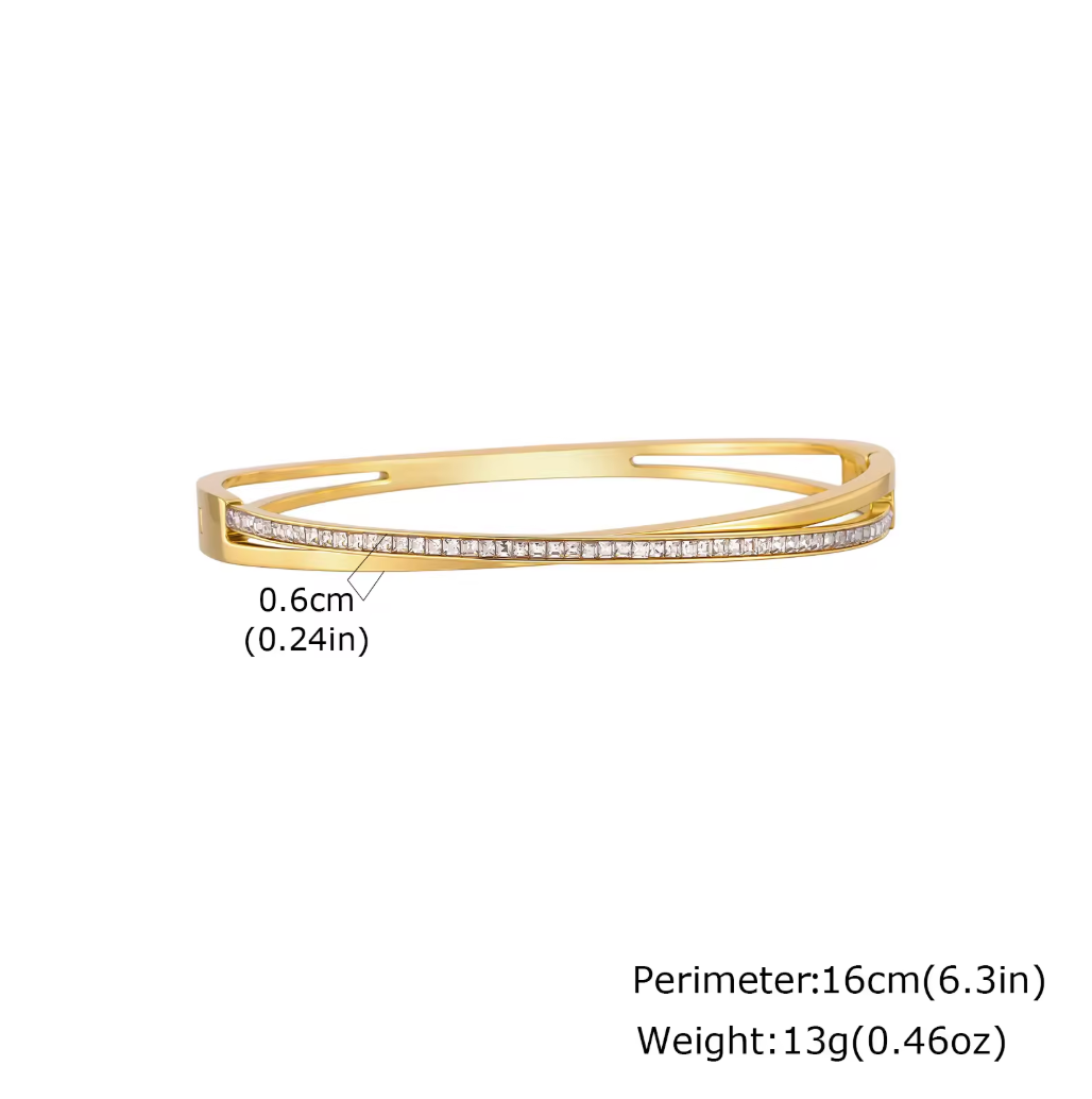 Women’s Stainless Steel Cross Bracelet